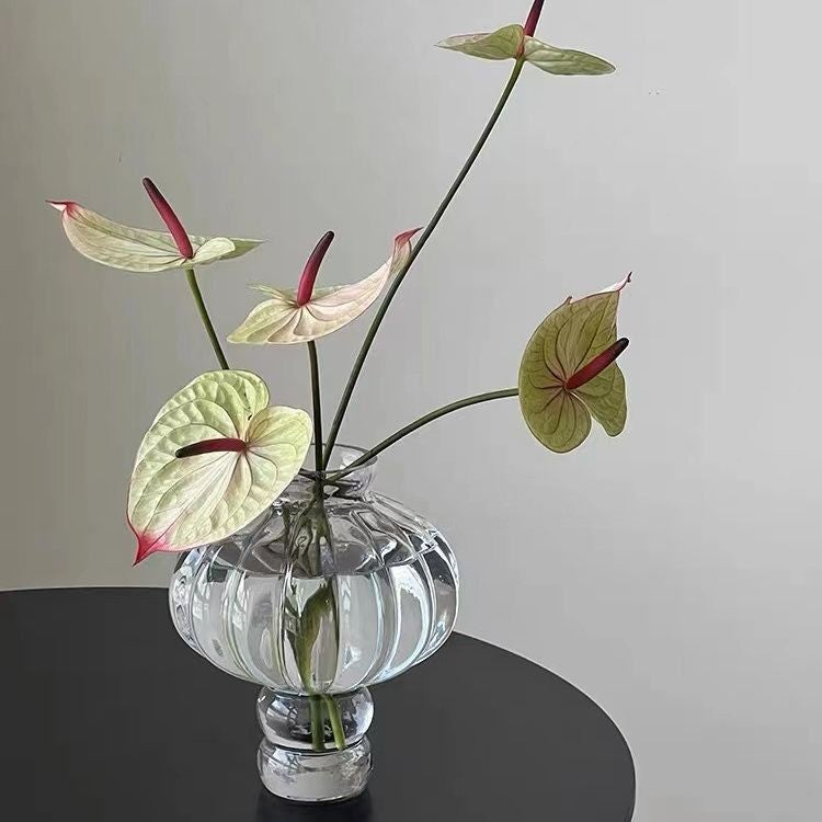 Lantern-Style Glass Vase