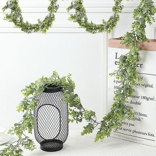 Artificial Eucalyptus with Roses