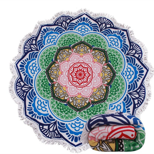 Mandala Microfibre Beach Towel