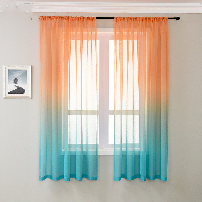 Gradient Sheer Curtain
