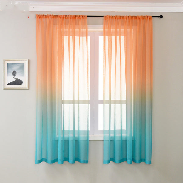 Gradient Sheer Curtain