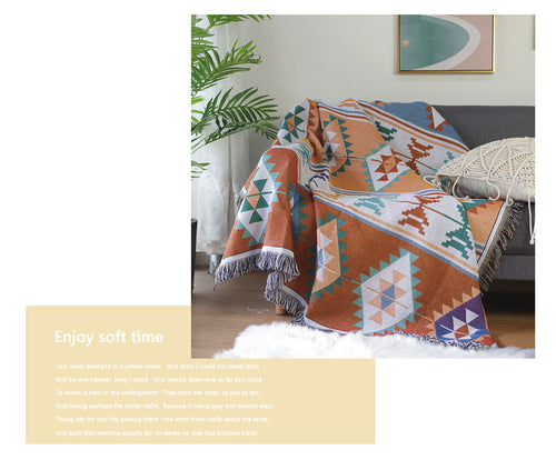 Bohemian Geometric Throw