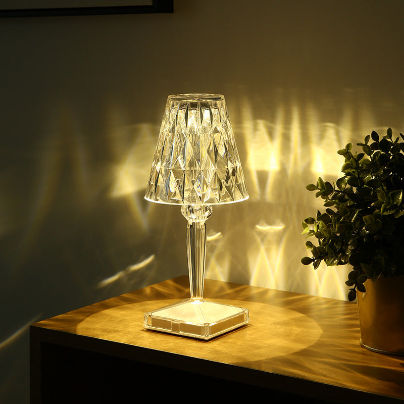 Crystal Diamond Touch Lamp
