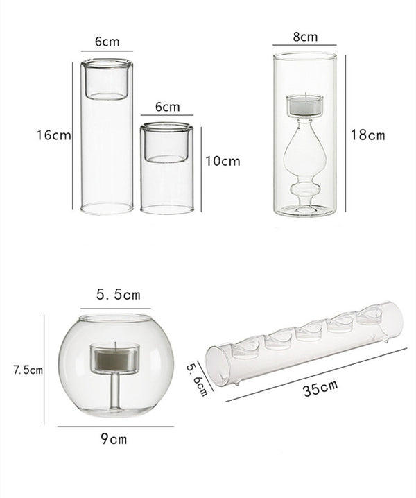 Borosilicate Glass Candle Cup