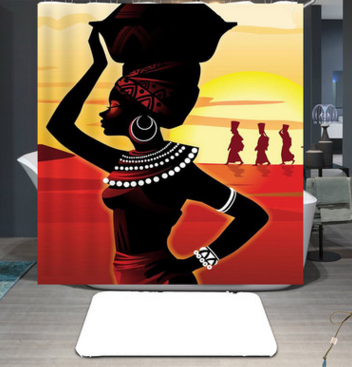 Printed Shower Curtain