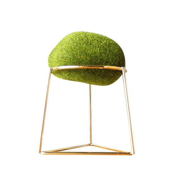 Gold Geometric Plant Stand