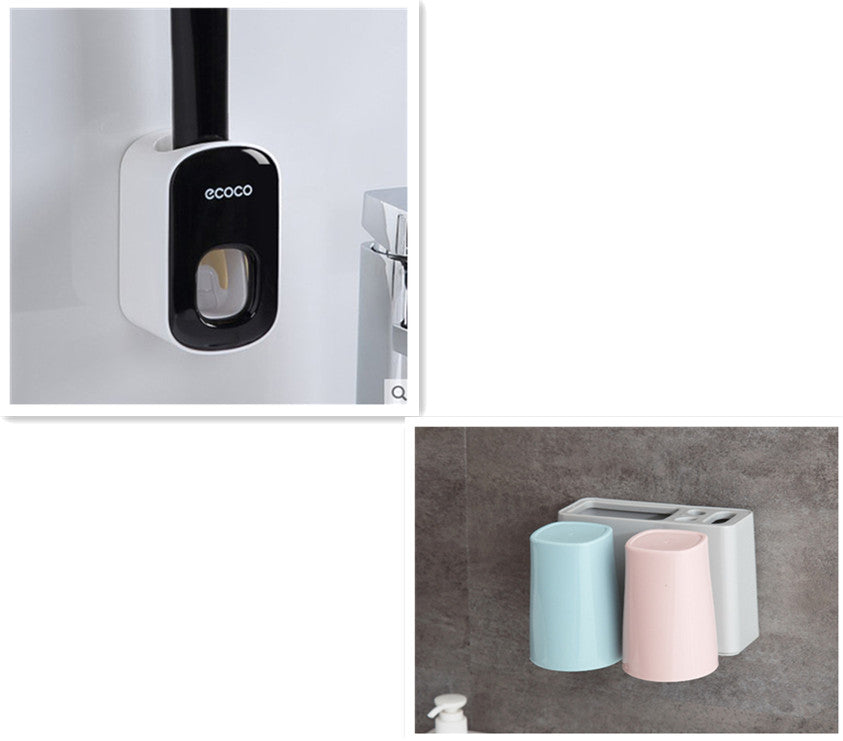 Wall-Mounted Toothbrush Holder