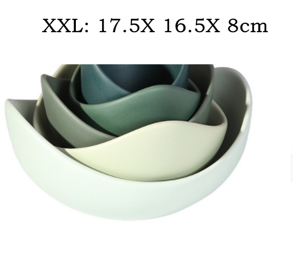 Ceramic Lotus Decorative Bowl
