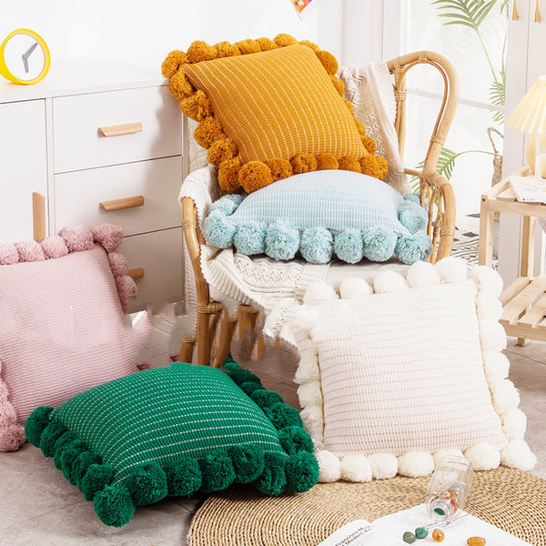 Knitted Cushion Cover