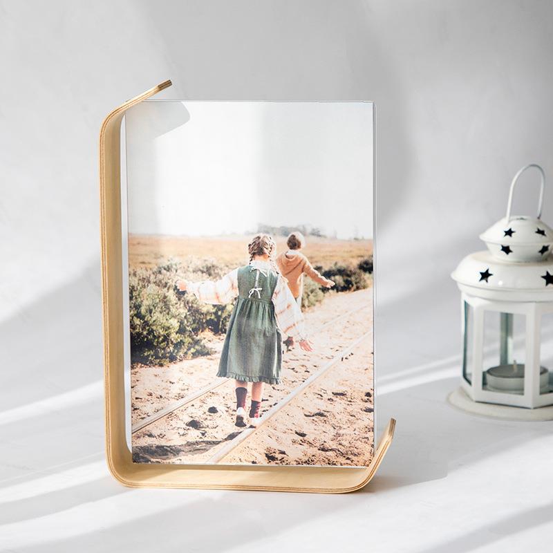 Wooden Herbarium Photo Frame